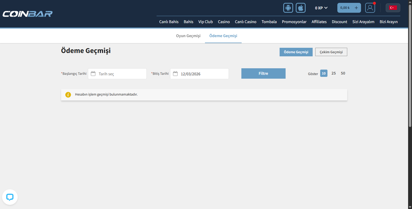 Coinbar Giriş Yap Para Yatır